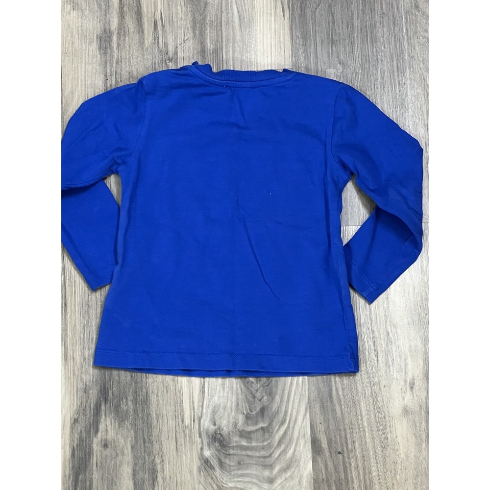 Moschino Sweatshirt Bear Blue Boys Logo Crewneck Sweater NO SIZE TAG - Picture 2 of 14